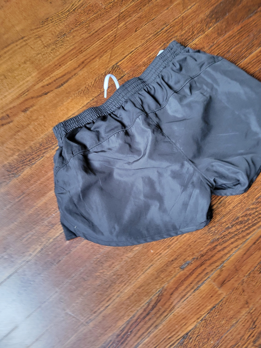 Augusta Sportswear Athletic Black Shorts Initials PF Sz Ladies M Workout Running - Picture 6 of 14